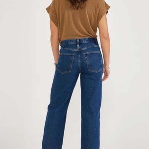 Etica Tyler Vintage Straight Crop Jeans in Midnight Dive